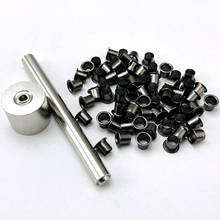 1set Tools+ 100pcs Rivets Kydex Holster Nail Installation Tools with Black Brass Nails 2024 - купить недорого