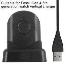 Запасная зарядная док-станция для умных часов Fossil 4/5, портативное зарядное устройство для наручных часов, адаптер-подставка для Fossil Gen 4 Gen 5 2024 - купить недорого