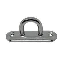 304 Stainlee Steel Pad Eye Plate Marine Boat Wall Mount Hook Hanger Anchor 2024 - buy cheap