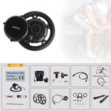 Bafang-Kit de conversión de bicicleta eléctrica BBS02B, Motor Central de 36V y 250W, 8fun, 68-73mm, potente y estable 2024 - compra barato