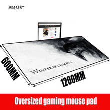 Mouse pad gamer grande de inverno, tapete para teclado e mouse de computador, personalizado em todos os tamanhos 2024 - compre barato