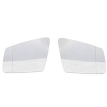 Rearview Mirror Glass White/Blue Replacement for M~ercedes Benz W212 204 221 L9BC 2024 - buy cheap