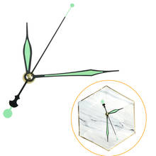 1Set DIY Repair Mechanism Part Green Luminous Silent Quartz Wall Clock Spindle Movement Mechanism Part DIY Repair Kit 2024 - buy cheap