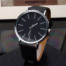 Простые Стильные кожаные женские кварцевые часы минималистичные дамские модные наручные часы женские повседневные часы Bayan Kol Saati # 2TWF 2024 - купить недорого