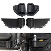 Suporte de rede para porta dianteira/traseira de jeep wrangler jl jlu 2005-2011 4 portas, acessórios interiores para carro 2024 - compre barato