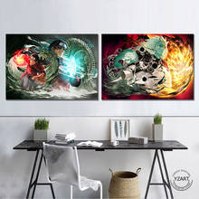 2pcs Hashirama Senju and Uchiha Madara Anime Poster Canvas Wall Art Paintings for Bedroom Wall Decor 2024 - buy cheap