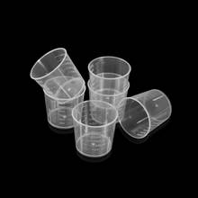 Kit de copo de medição de plástico, descartável, resina uv, molde de silicone epóxi, ferramentas de medida para fabricação de jóias diy, 30ml, 20 peças 2024 - compre barato