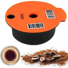 Cápsulas de café reutilizáveis 60/180ml, para máquina de café, ecológico, reutilizável 2024 - compre barato