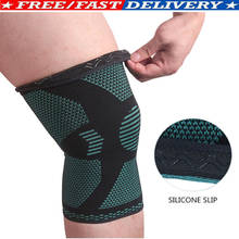 3D Weaving Knee Pads Supports Brace Volleyball Basketball Meniscus Patella Protectors Sports Safety Kneepads 2024 - buy cheap