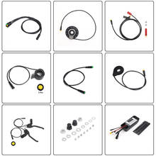 Bafang-Cable de bicicleta eléctrica para 8FUN, Kits de Motor 1T4 PAS, Sensor de freno, acelerador de pulgar, palanca de freno, juego de tuercas de tornillo, Caja del controlador 2024 - compra barato