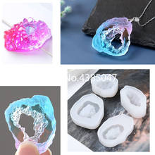 1PC Four Kinds of Crystal Silicone Expoxy Mold Resin Jewelry Mold UV Pendant Jewelry Accessories Handcraft Jewelry Tool 2024 - buy cheap