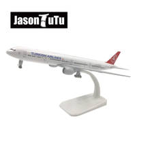 JASON TUTU 20cm Turkish Airlines Boeing 777 Airplane Model Plane Model Aircraft Diecast Metal 1/300 Scale Planes Drop shipping 2024 - buy cheap