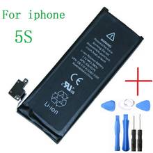 Mobile Phone Battery For iPhone 5S Real Capacity 1560mAh 3.8V battery for iphone 5S With Repair Tools Kit 2024 - buy cheap