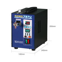 SUNKKO 737U 2.8KW Lithium Battery Spot Welding Machine Intelligent With 3pcs USB Test Port For 18650 Batteries Pack Welding 2024 - buy cheap