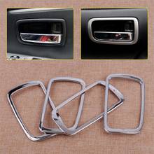 4pcs Chrome Inner Door Handle Bowl Cover fit for Mitsubishi ASX Outlander Sport RVR 2011 2012 2013 2014 2015 2016 2017 2024 - buy cheap