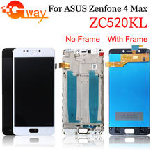 Pantalla LCD 100% probada para Asus Zenfone 4 Max ZC520KL, reemplazo de Digitalizador de panel táctil para Asus X00HD LCD ZC520KL 2024 - compra barato