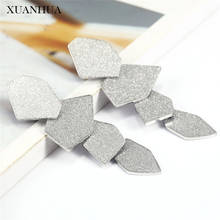 Xuanhua brincos femininos de aço inoxidável, joias fashion para mulheres, acessórios 2024 - compre barato