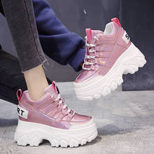 Chunky Sneakers Women 2021 Fashion Platform Shoes Basket Femme Vulcanize Shoes Womens Casual Krassovki Female Trainers Dad Shoes 2024 - buy cheap