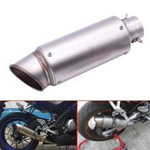 Exhaust Pipe Motorcycle Muffler Escape Carbon Fiber Exhaust DB Killer For YAMAHA tmax 500 530 xp500 xp530 xj600 keeway tx125 2024 - buy cheap