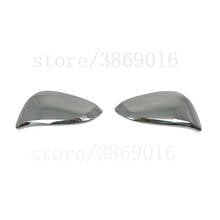 For Toyota 4Runner  2011-2019 Car Side Rear View Rearview Back Mirror Cover Trim Glossy Silver 2PCS Car-Styling 2024 - buy cheap