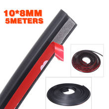 For Car Exterior Styling Mouldings 1pc 5M Car Door Window Edge Rubber Weatherstrip Seal Strip Sealing 8mm*10mm Mayitr 2024 - buy cheap