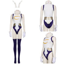 Anime Boku No My hero Academic Miruko Cosplay Costume Girl Bunny Bodysuit Rompers Sexy Jumpsuit Halloween Carnival Suit 2024 - buy cheap