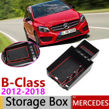 Acessórios para organizador de carro, compartimento de armazenamento para mercedes benz b-class w245 b180 b200 b220 b250 amg 2012 a 2018 2024 - compre barato