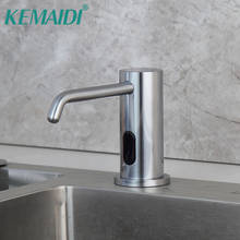 KEMAIDI Stainless Steel 500ml Automatic Soap Dispenser Touchless Sensor Hand Sanitizer Big Shampoo Detergent Dispenser 2024 - buy cheap