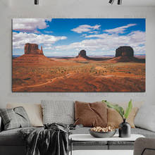 Modern Canvas Painting Landscape Poster and Print Desert Valley Wall Art Pictures For Living Room Home Decor No Frame Cuadros 2024 - buy cheap