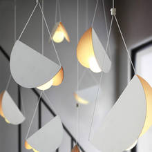Modern Simple Creative Personality Hanging Lamp Restaurant Bar Bedroom Cafe Pendant Lamp Dining Room Art Decor Pendant Light 2024 - buy cheap