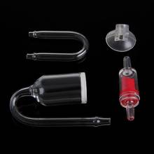 Fish Tank Aquarium CO2 Diffuser Check Valve U Shape Glass Tube Suction Cup Kit 2024 - buy cheap