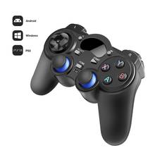Controle sem fio para jogos, com bluetooth, conversor otg, compatível com smartphone, tablet 2024 - compre barato