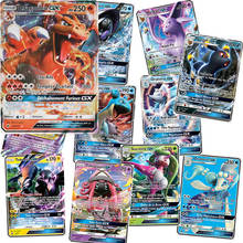 New Pokemon French Card GX MEGA Shining Cards Game Battle Carte Trading Cards Game Children Toy 2024 - buy cheap