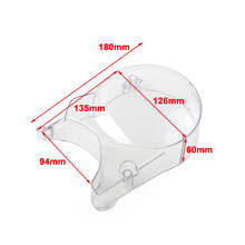 Motor Transparent Clear ABS Stator Plate Engine Case Cover Casing Pit Dirt Bike 50cc 110cc 125cc 140cc 2024 - buy cheap