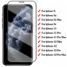 Accesorios para teléfonos inteligentes, Protector de pantalla para Iphone 12 Pro, XS, 11 Pro Max, 12 Mini, vidrio para Iphone 12, 11, Xr, X S, película para Iphone 12 Pro 2024 - compra barato