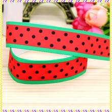 DHK 7/8'' 5yards watermelon printed grosgrain ribbon headwear hair bow diy party decoration OEM Wholesale 22mm E944 2024 - buy cheap