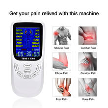 TENS Physiotherapy Body Massager Pulse Dual Channel Ems Acupuncture Body Massage Digital Therapy Machine Relax  Massager 2024 - buy cheap