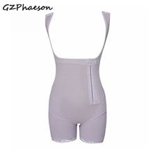 Full Body Shapewear Women Slimming Postpartum Corset Girdle Shaper Gray Bodysuit Sheath Butt Lifter Seamless Shaping Underwear 2024 - buy cheap