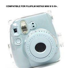 Powstro Cases For Fujifilm Instax Mini 9 Camera Protection Case Transparent Plastic Cover With Strap For Fuji Mini 8/8 Bag 2024 - buy cheap