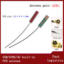 Antena gsm/gprs/3g pcb embutida, wi-fi, com 3m adesivo, ganho 4dbi, módulo de rede, cabo de antena de roteamento de 10cm, ipex 2024 - compre barato