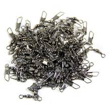 100Pcs fishing Pin Fishing Connector Link Solid Rings Interlock Snap Tackle Rolling Fishhook Lure Fishing Accessories 2024 - buy cheap