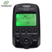 Visico VC-818TX E-TTL Transmitter For DSLR Canon and LED Series 100T / 150T, VCHHLR, VC HS, VCHLR, VE Plus, VL Plus, VISICO 4 V5 2024 - buy cheap