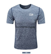 2020 Новинка DAIWA дышащая одежда для рыбалки быстросохнущая Мужская футболка с коротким рукавом для рыбалки размера плюс спортивный жилет для рыбалки на открытом воздухе 2024 - купить недорого