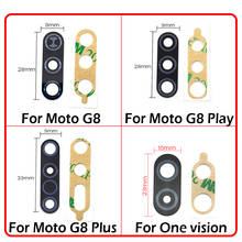 Original Back Camera Glass Lens With Adhesive For Moto G7 G8 Play G9 Plus Play G8 Power Lite E6 Plus E6 Play Glass Lens 2024 - buy cheap