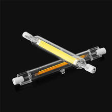 R7S LED Lamp COB Glass Tube AC220V 240V 78MM 8W 118MM 13W Replace Halogen Bulb J78 J118 Lamparda Spot Light 2024 - buy cheap