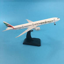 JASON TUTU-Avión de Metal fundido a presión, modelo de avión y 20CM de 16CM, 1:400, Boeing777 Airbus A380 2024 - compra barato