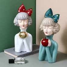 Home Decoration Accessories Bubble Girl Statue Figure Resin Furniture Sculpture Living Room Bedroom Decoration Christmas Gifts 2024 - buy cheap