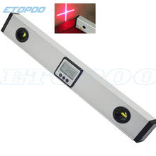 Nivel láser Digital, herramienta de nivelación electrónica de 600mm y 400mm, inclinómetro transportador 2024 - compra barato
