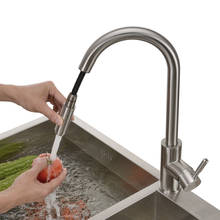 SUS 304 Stainless Steel High Quality Design Pull out  Kitchen Faucet Water Sink Mixer 2024 - buy cheap