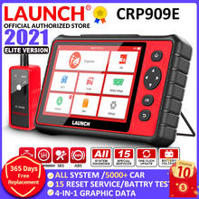 LAUNCH CRP909E OBD2 Scanner Full System Car Diagnostic Scan Tool 15 Reset Functions Automotive Code Reader 2024 - buy cheap